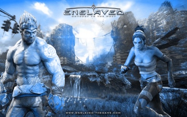 Enslaved poster - blue colorization